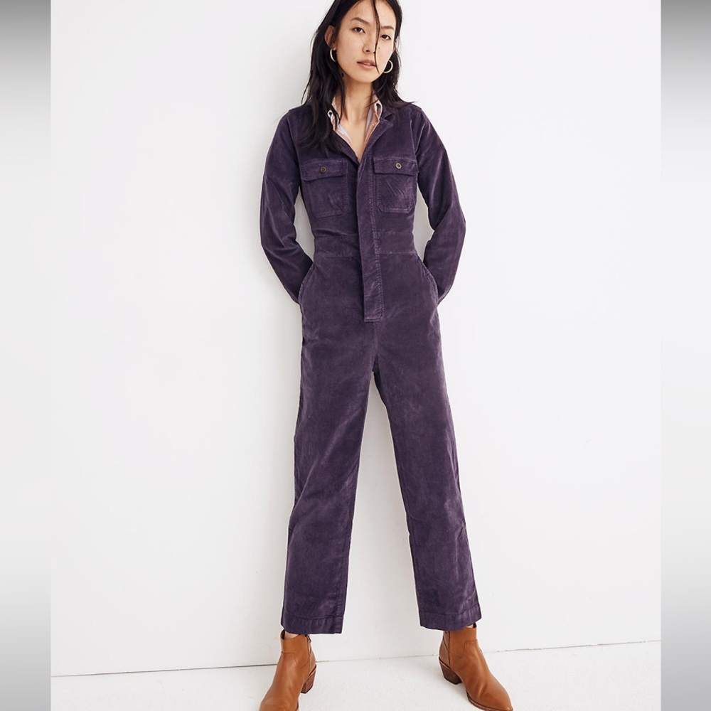 Velveteen Slim Coveralls Size 2 NWOT